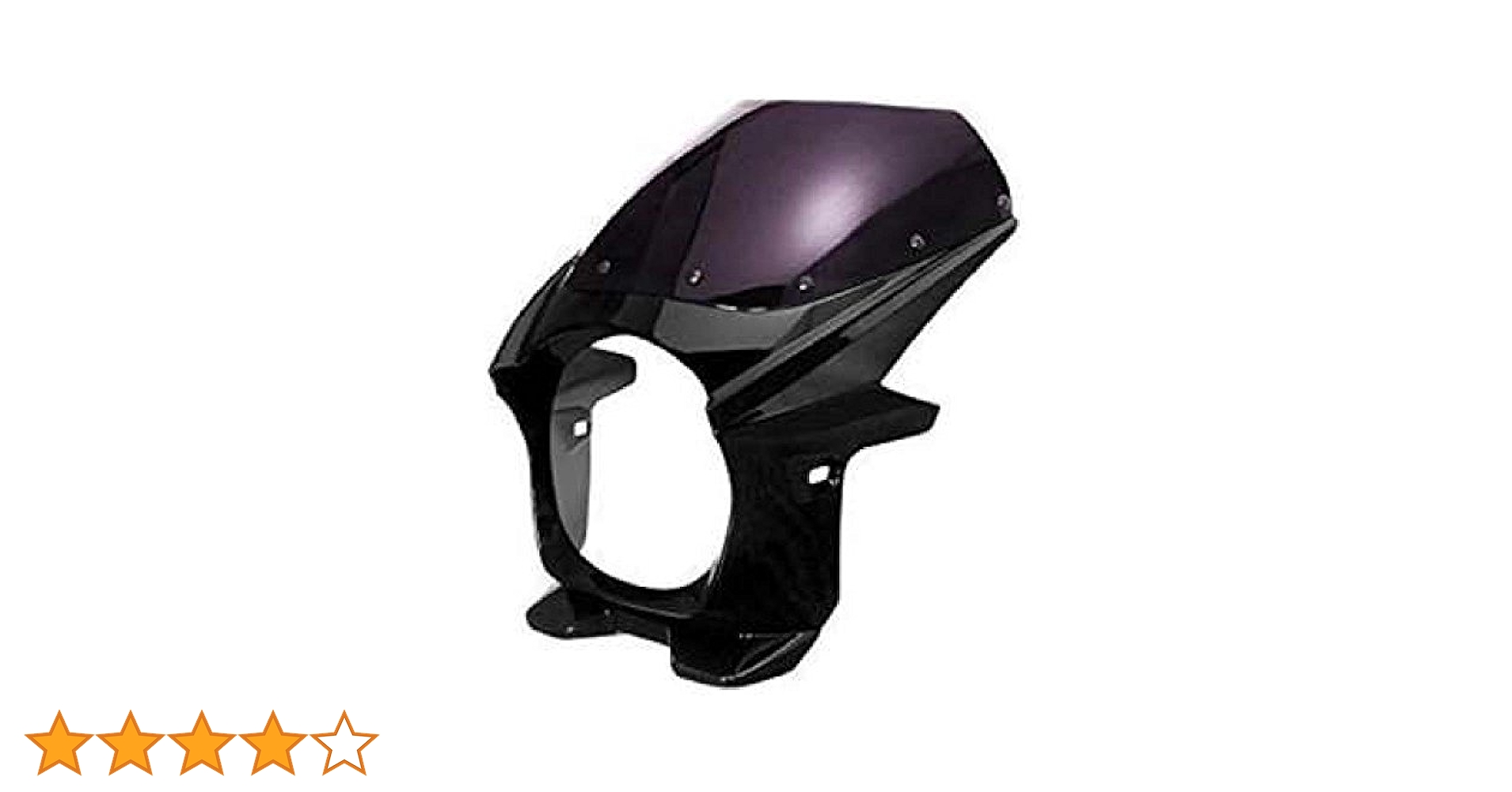 180パイ　汎用ビキニカウル　美品 爆買 汎用 ビキニカウル φ180 白 パールホワイト 新品 フロント
